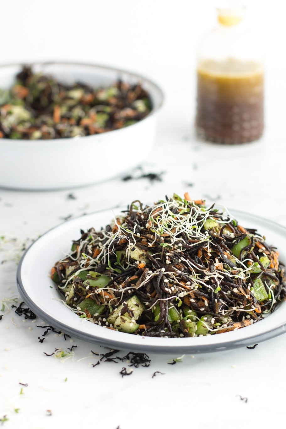 Seaweed-Vegetable Salad With Ginger-Lemon Dressing Recipe - Very Good Cook
